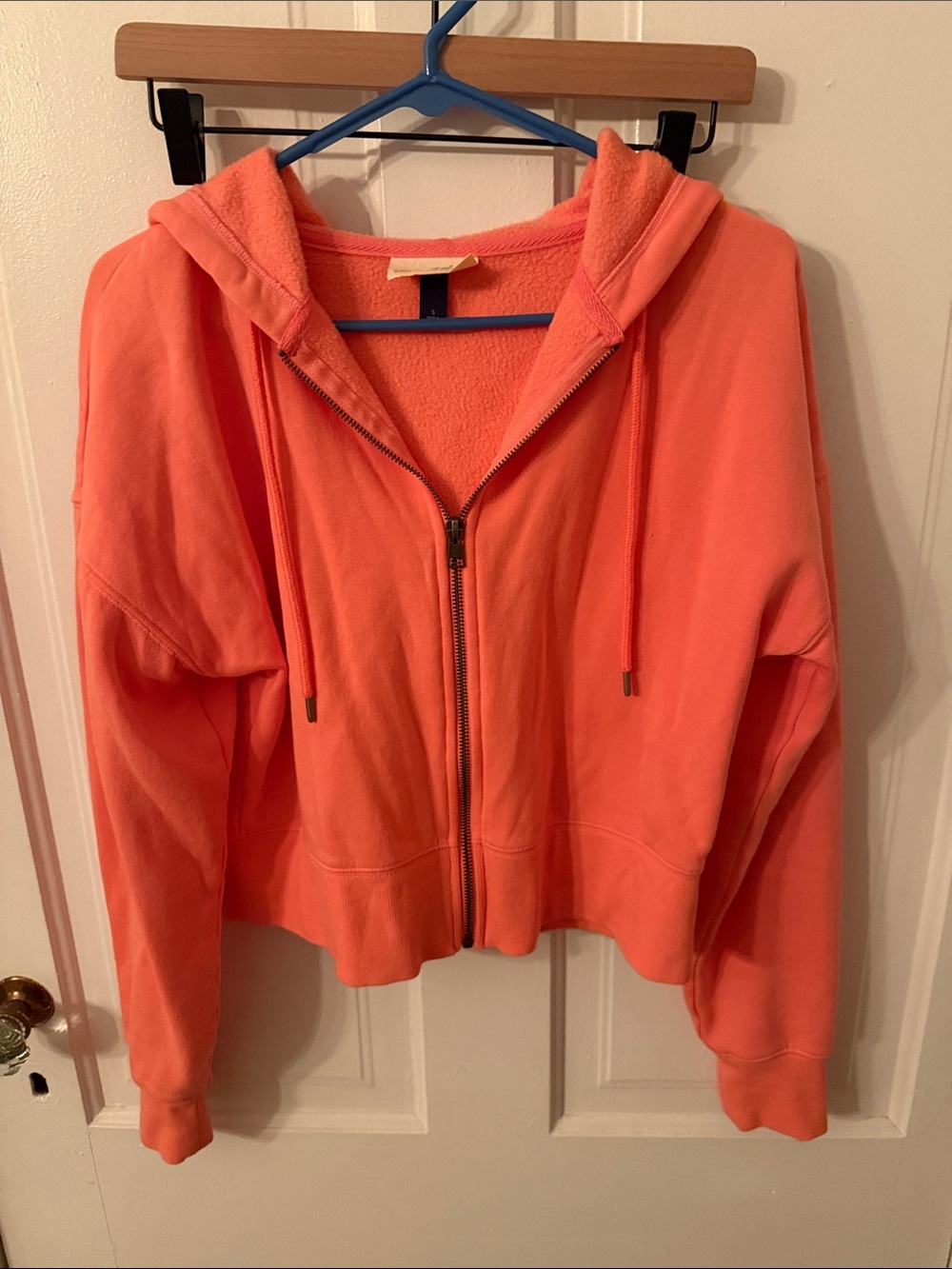 Universal Thread Coral Zip-Up Hooded Sweatshirt